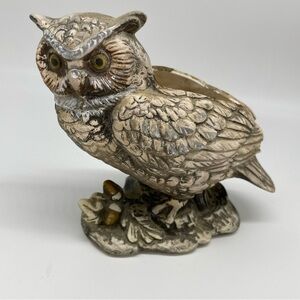 Vintage MCM Napcoware Japan Owl Plantern